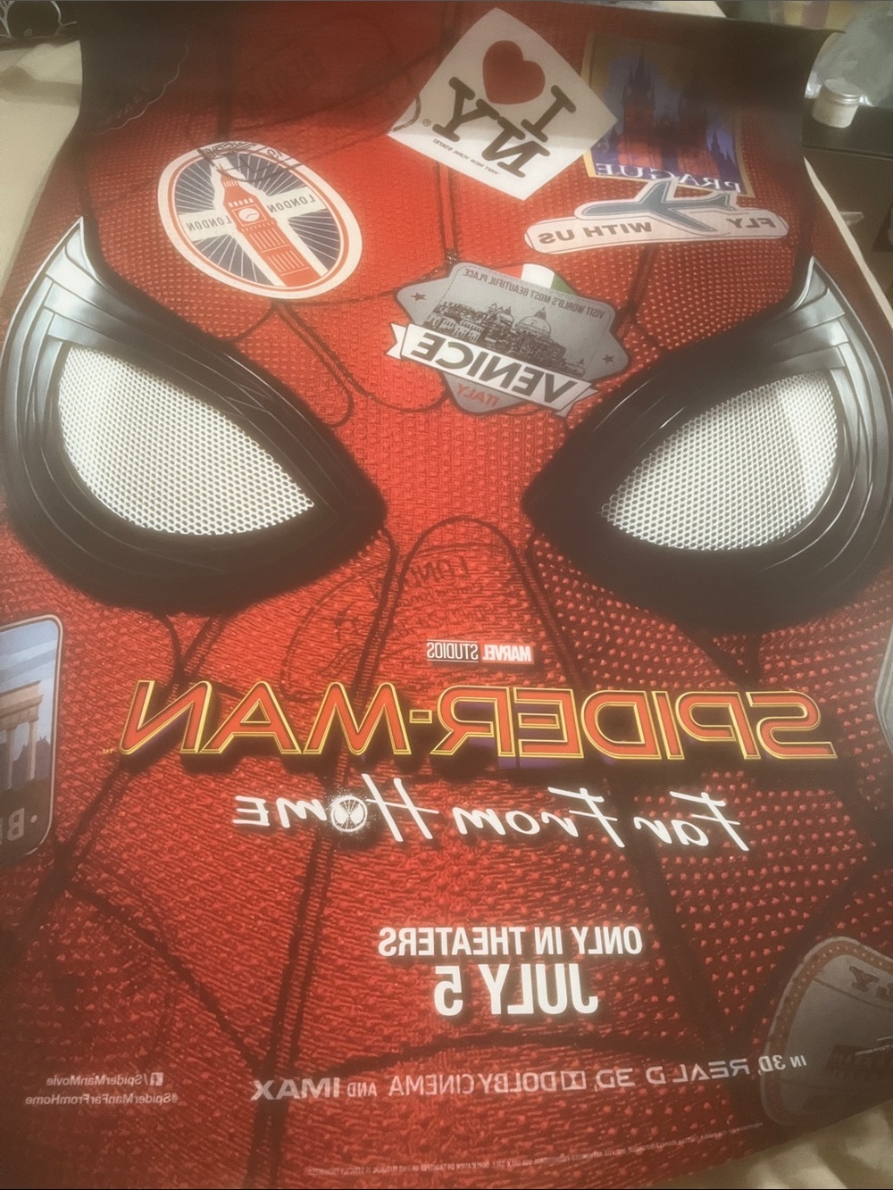Spider-Man: Far From Home 27x40 (2019) Original Movie Poster Great Double Sided - Picture 2 of 14